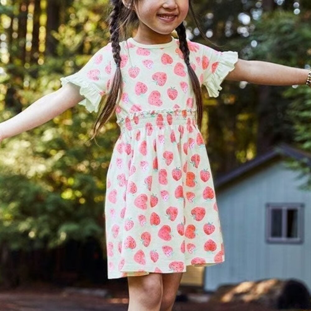 MATILDA JANE Let's Jam Strawberry Dress Size 4T 4